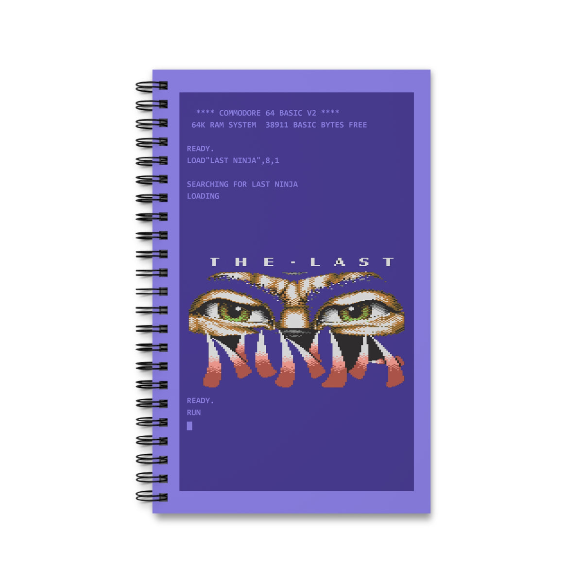 The Last Ninja Logo - Notitieboek Printify