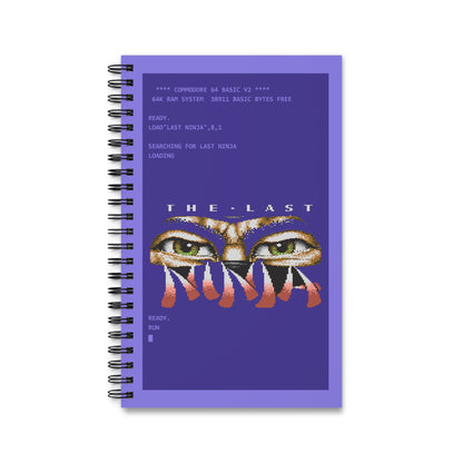 The Last Ninja Logo - Notitieboek Printify