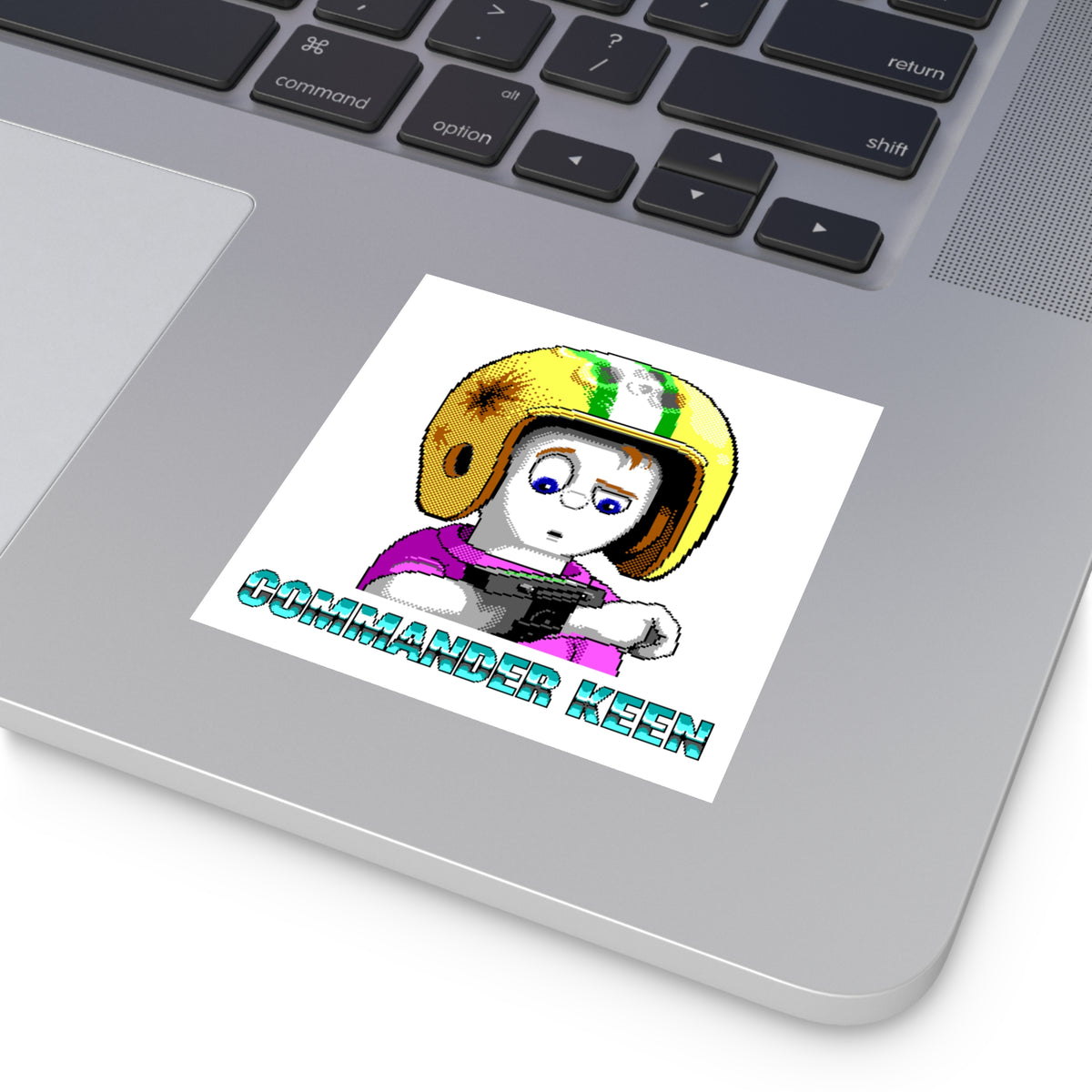 Commander Keen (Neural Stunner) - Sticker Printify