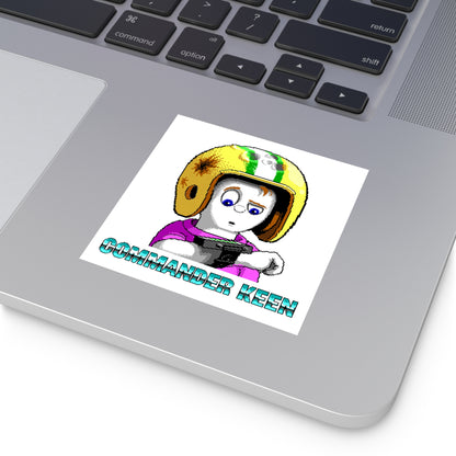 Commander Keen (Neural Stunner) - Sticker Printify