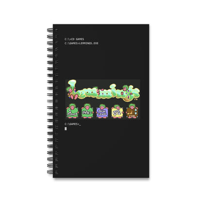 Lemmings - Notitieboek Printify