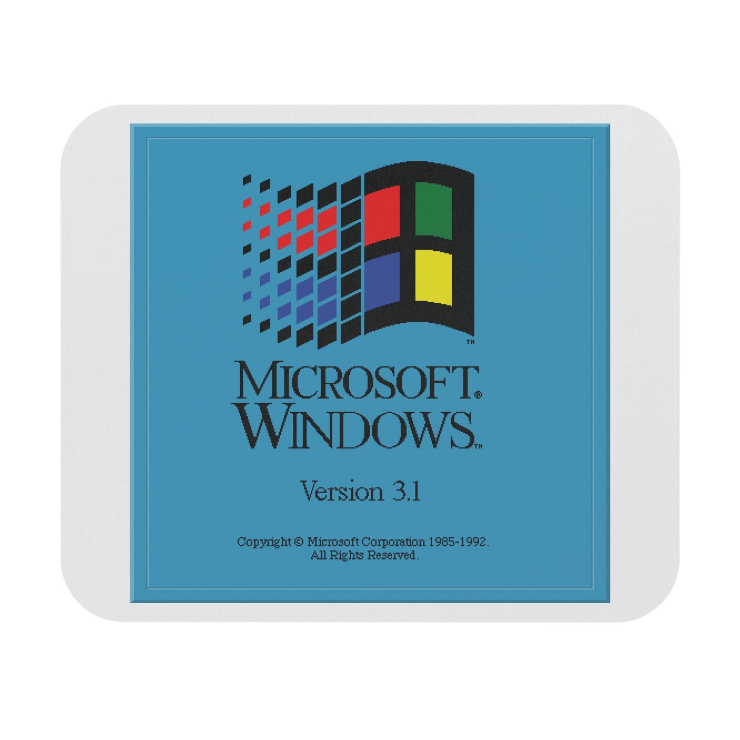 Windows 3.1 Mouse Pad (Rectangle)