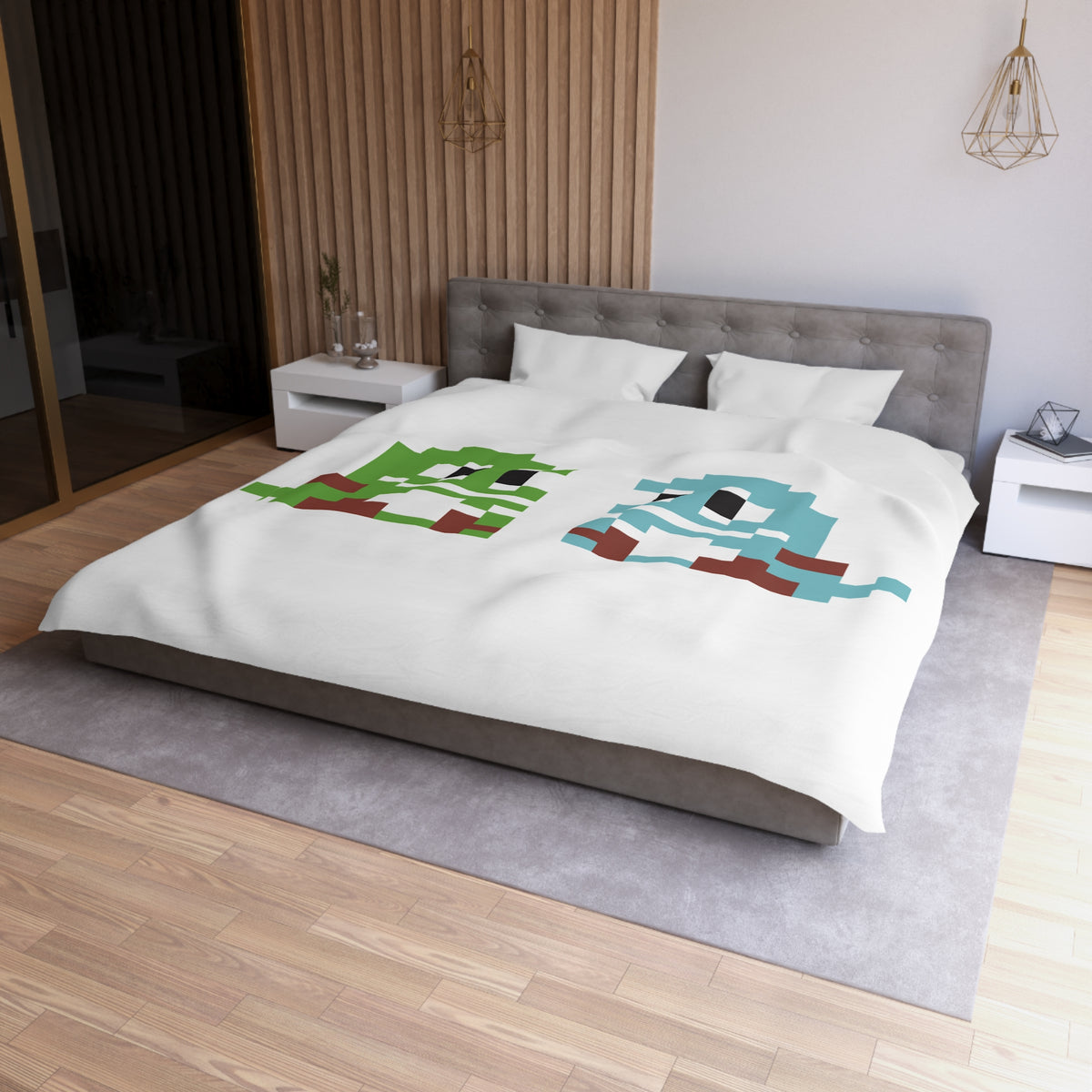 Bubble Bobble - Dekbedovertrek Printify
