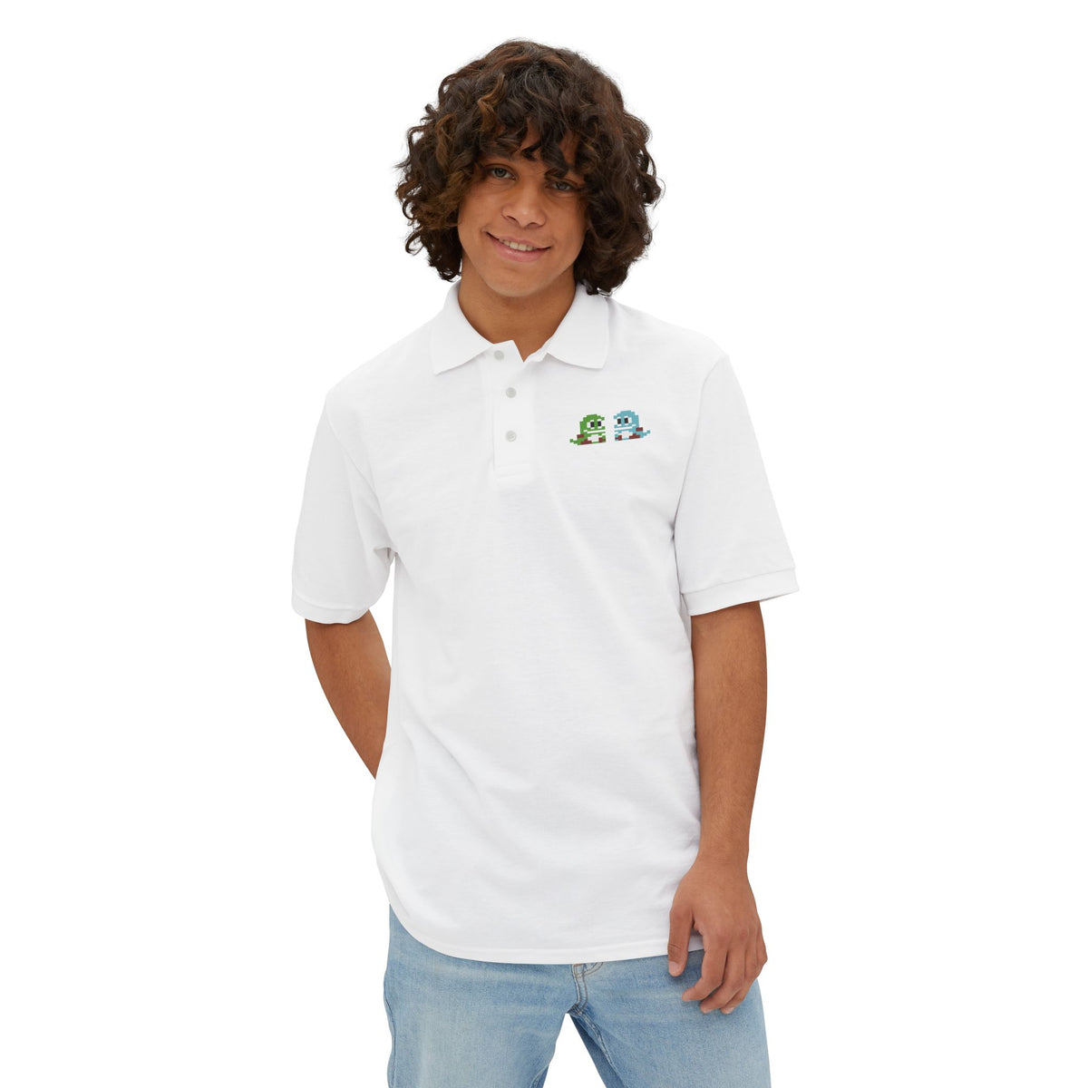 Bubble Bobble - Polo Printify