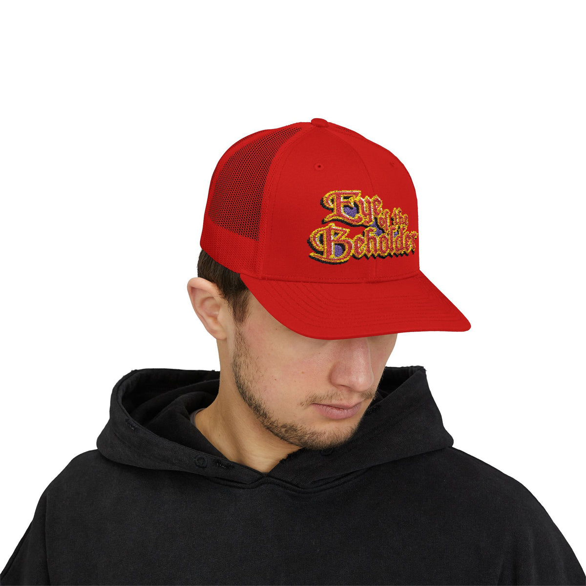 Eye of the Beholder - Snapback Truckerpet Printify