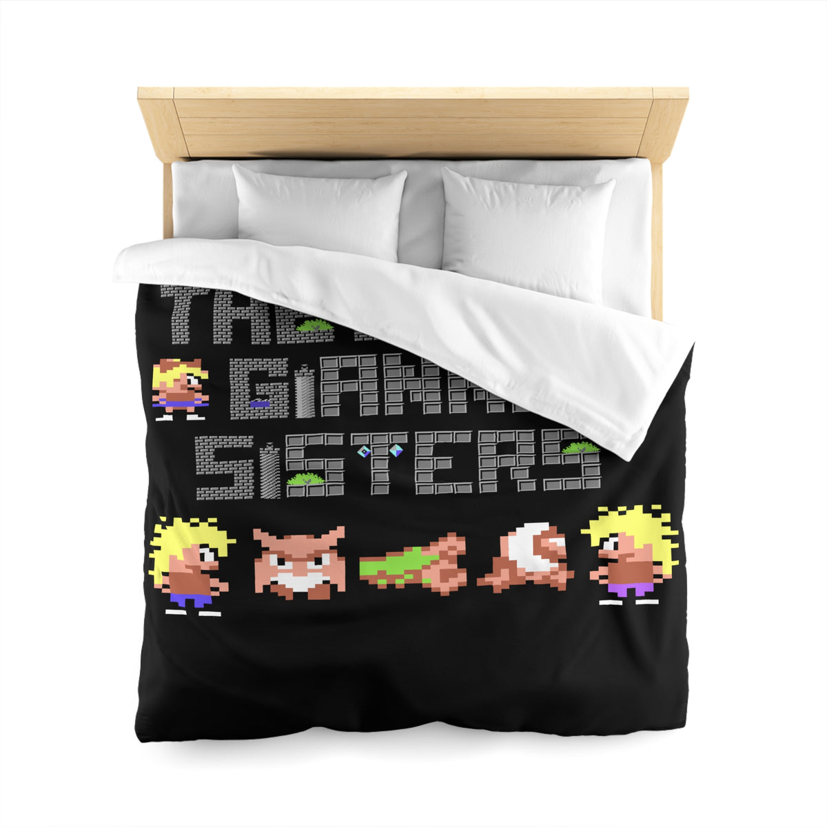 The Great Giana Sisters - Dekbedovertrek Printify