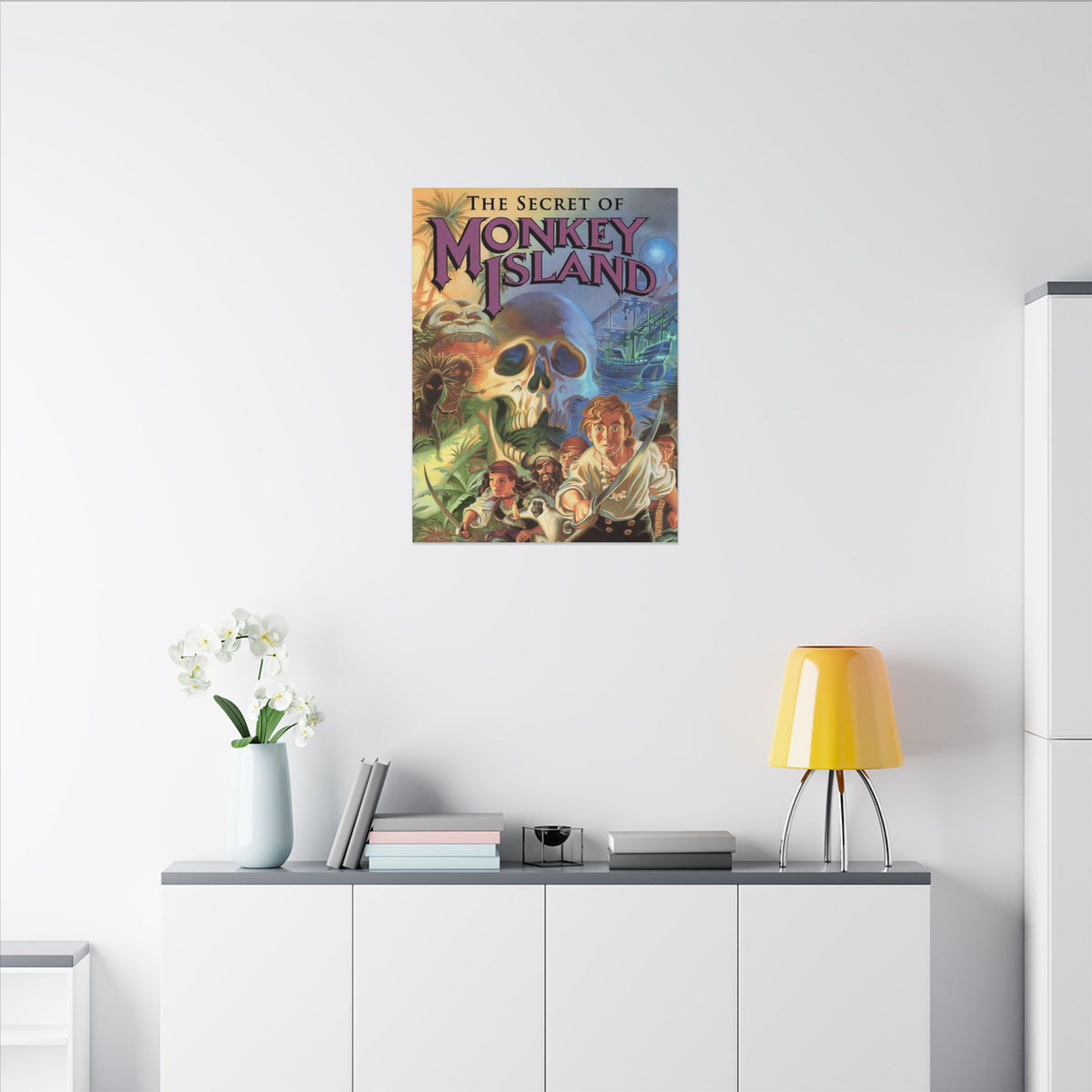 The Secret of Monkey Island - Canvas Printify