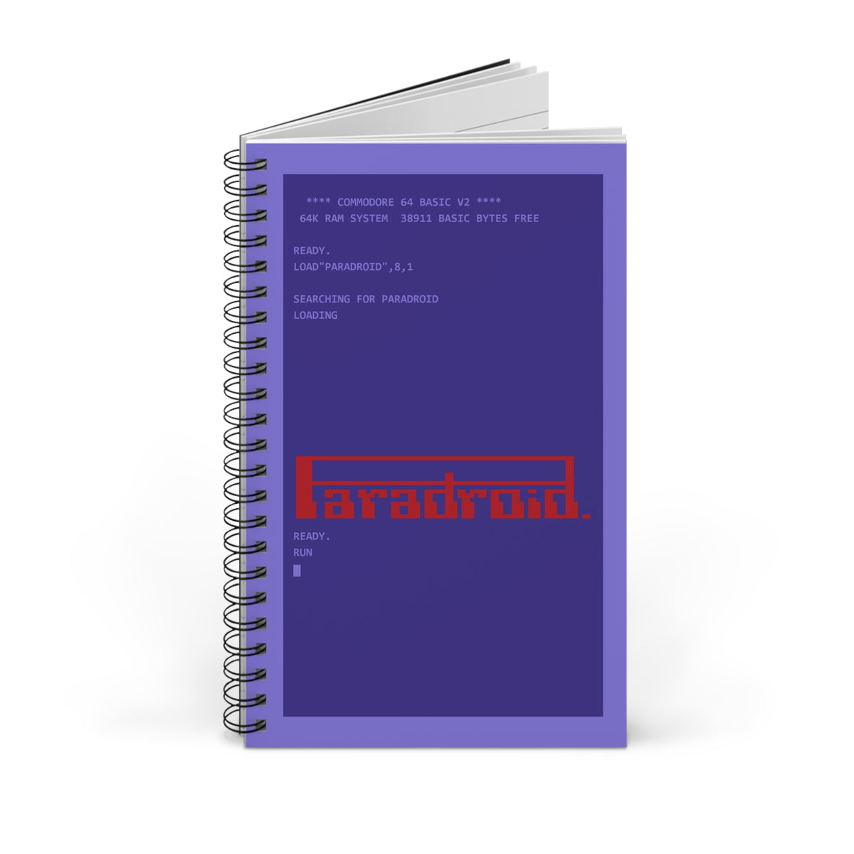 Paradroid - Notitieboek Printify