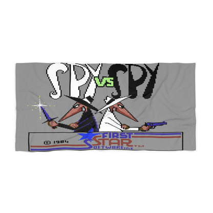 Spy vs Spy - Handdoek Printify