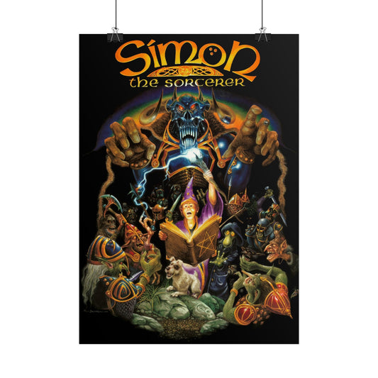 Simon the Sorcerer - Poster Printify