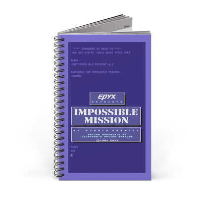 Impossible Mission Title - Notitieboek Printify