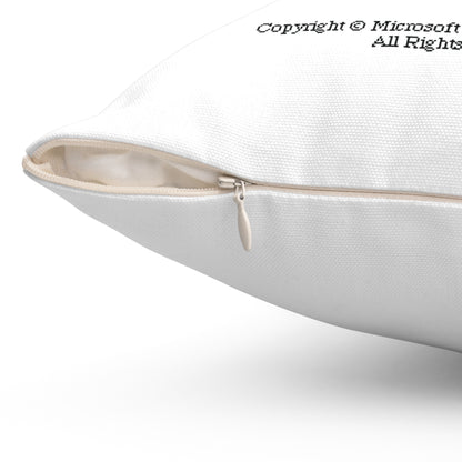 Microsoft Windows 3.1 Spun Polyester Square Pillow 