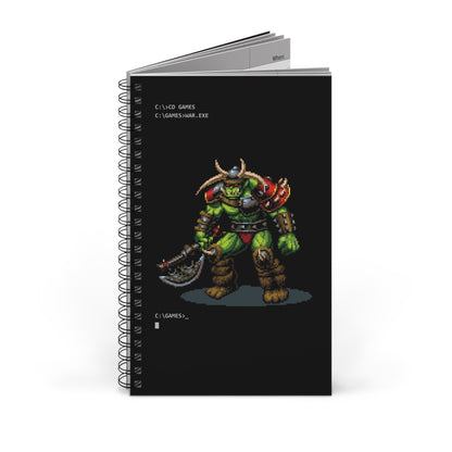 Warcraft Orc - Notitieboek Printify