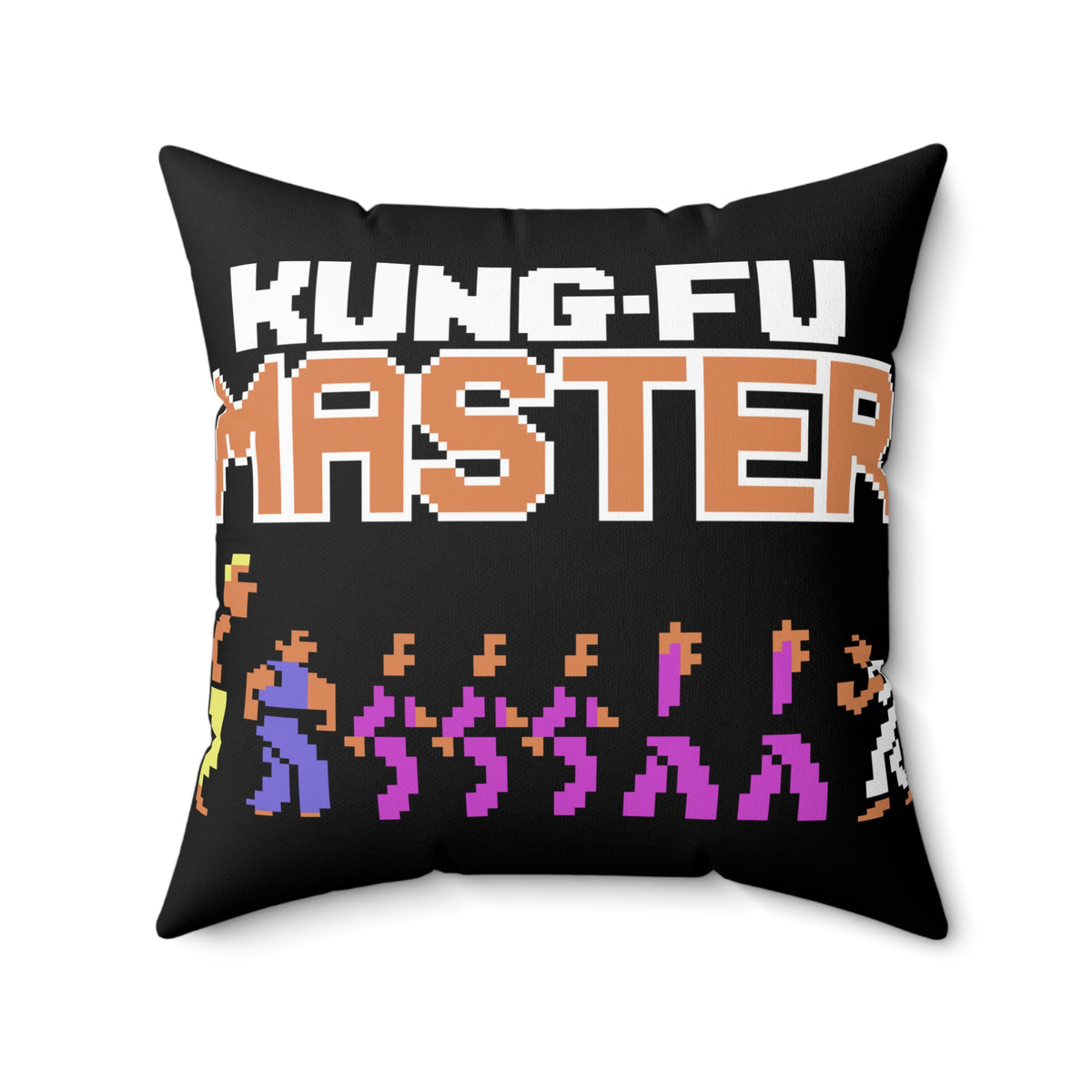 Kung-Fu Master - Kussen Printify
