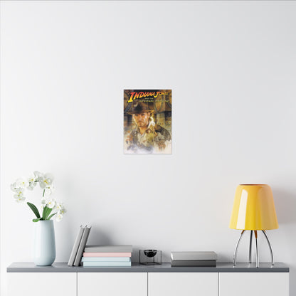Indiana Jones and the Infernal Machine (logo boven) - Canvas Printify