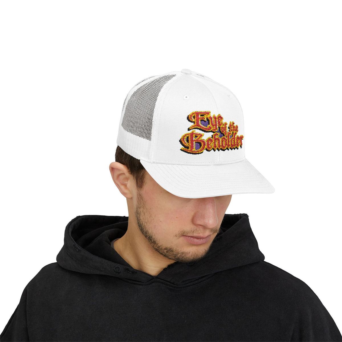 Eye of the Beholder - Snapback Truckerpet Printify