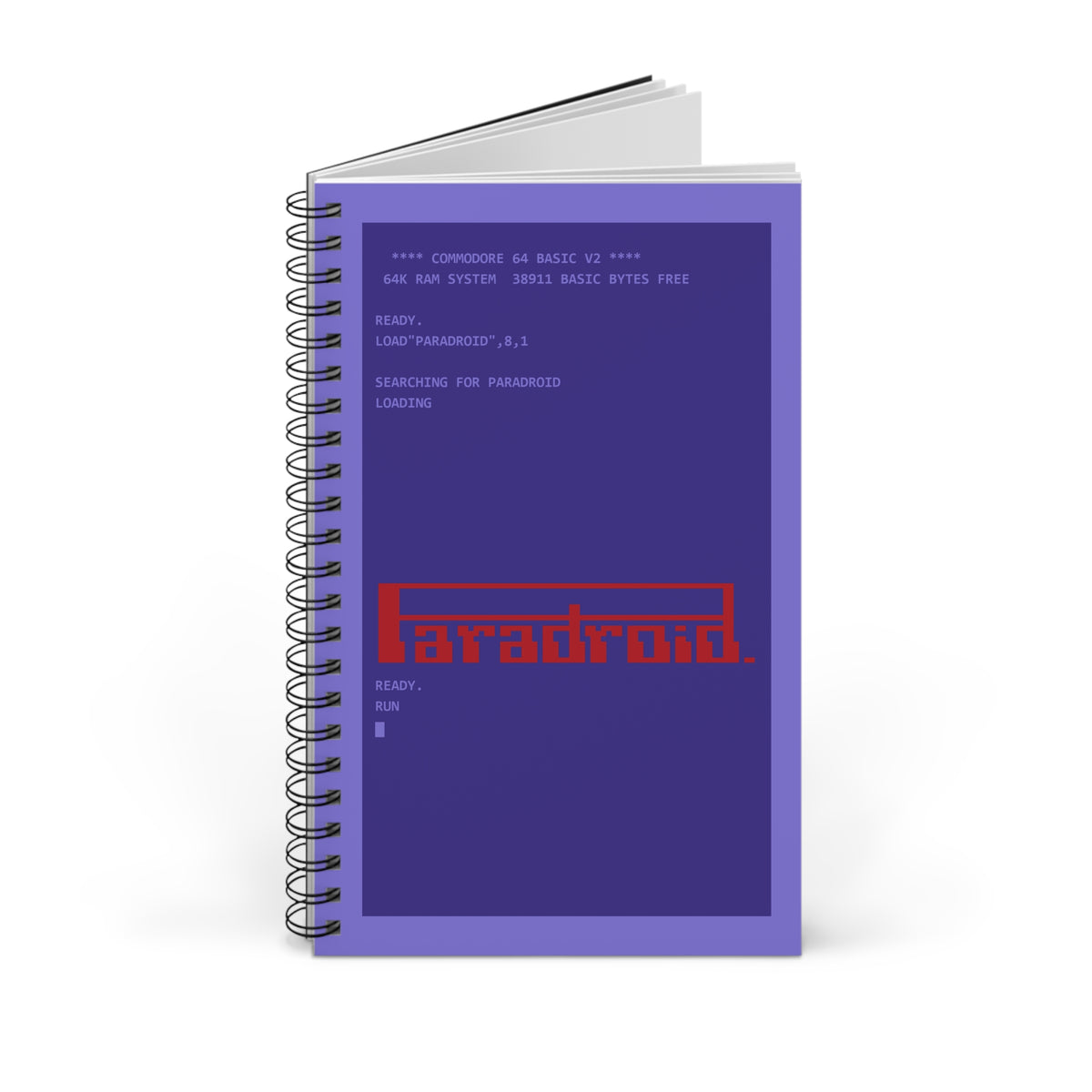 Paradroid - Notitieboek Printify