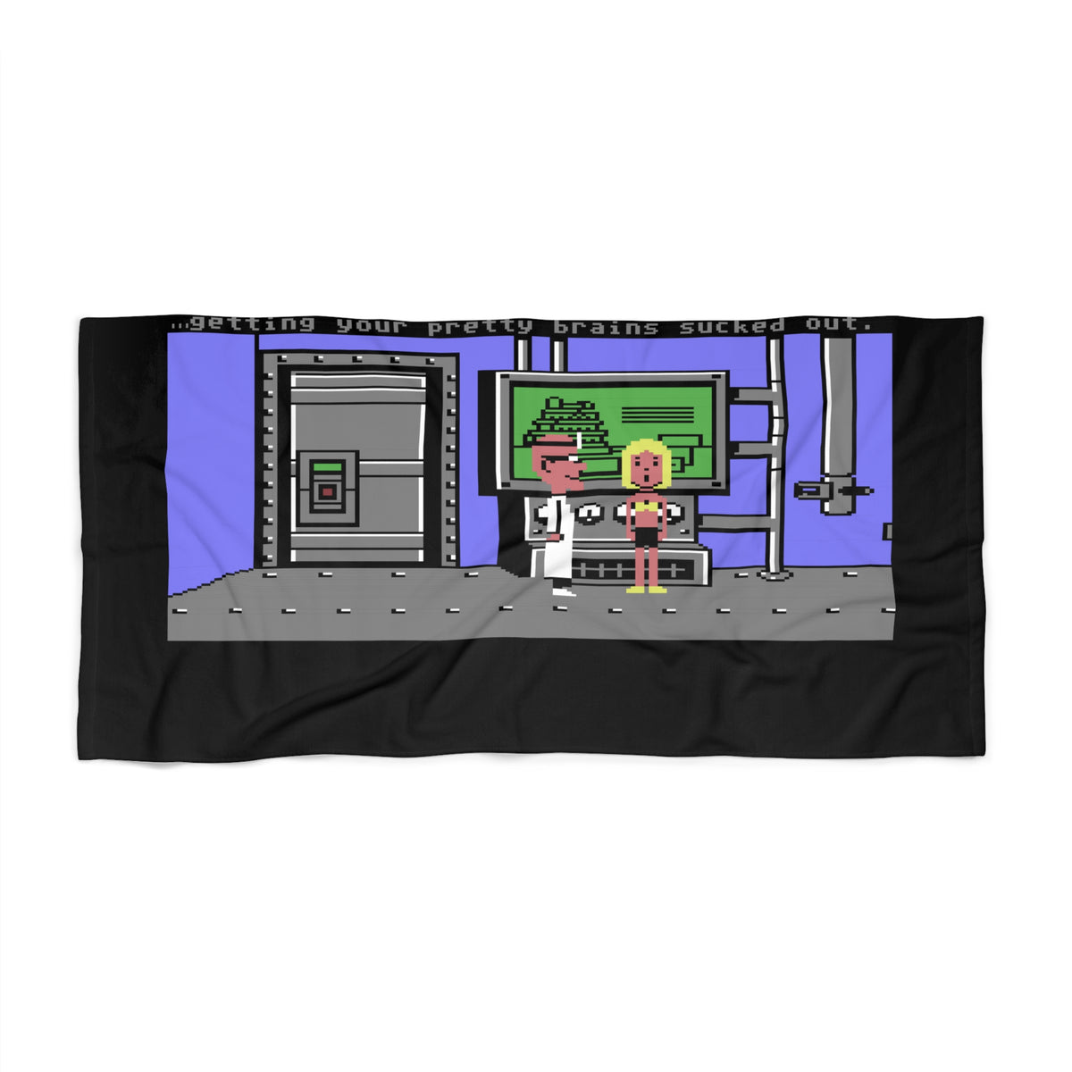 Maniac Mansion - Handdoek Printify