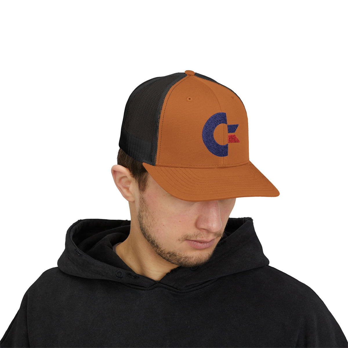 Commodore Logo - Snapback Truckerpet Printify
