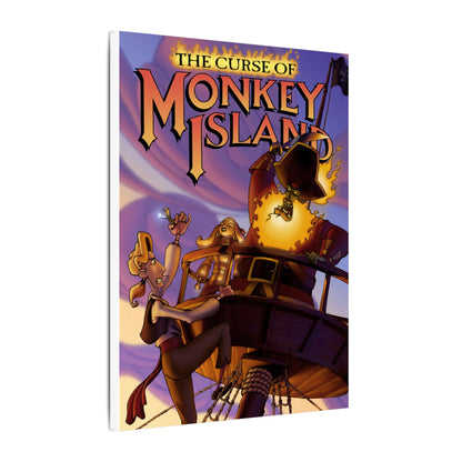 The Curse of Monkey Island - Canvas Printify