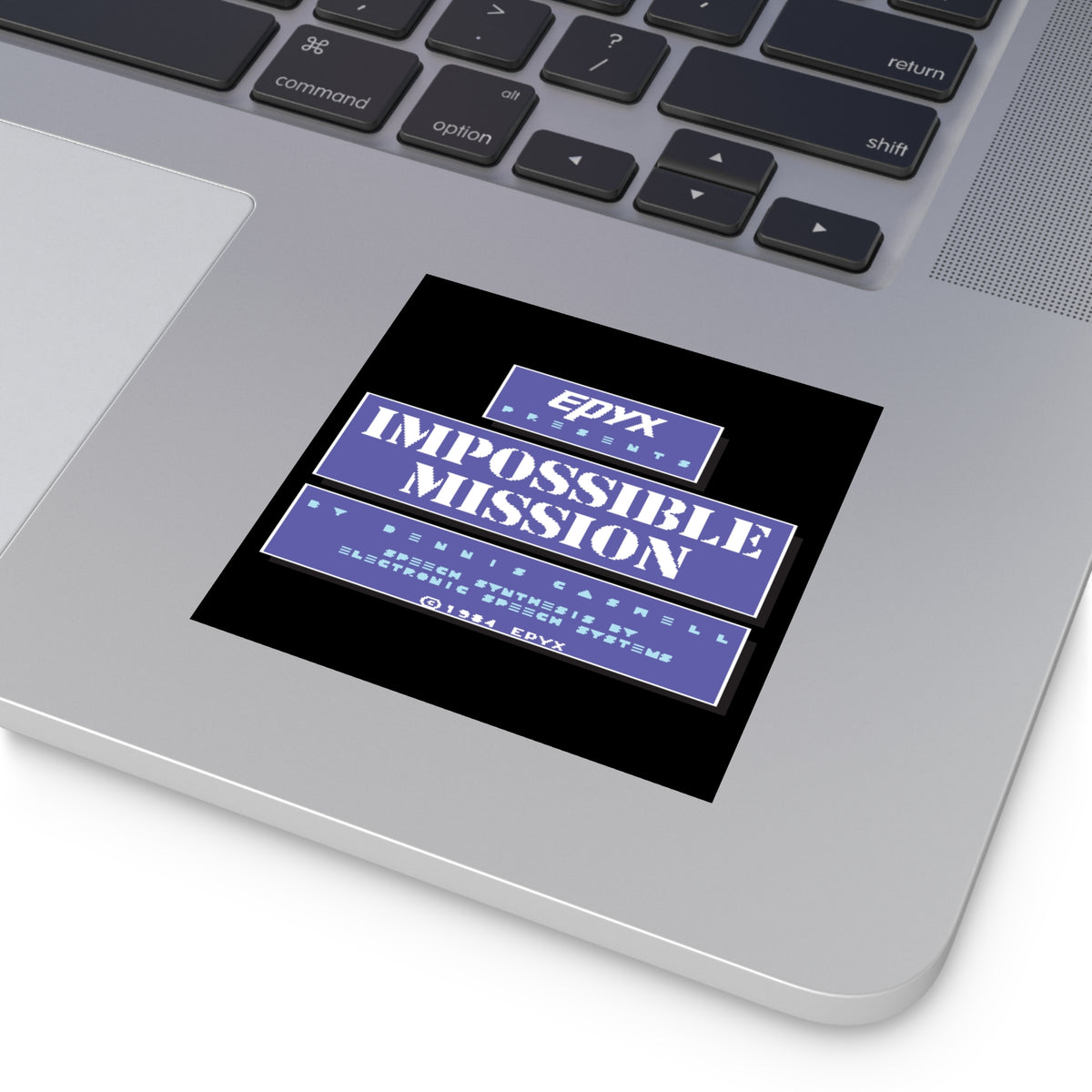 Impossible Mission Title - Sticker Printify