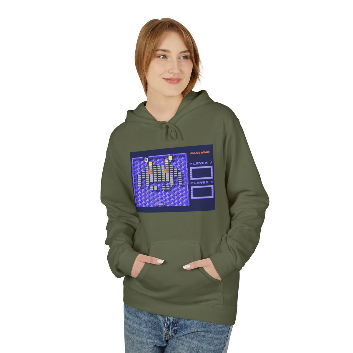 Arkanoid Level Map - Hoodie Printify