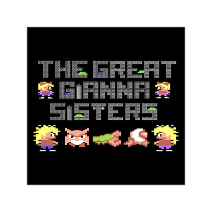 The Great Giana Sisters - Sticker Printify