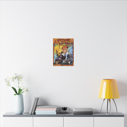Escape from Monkey Island - Canvas Printify