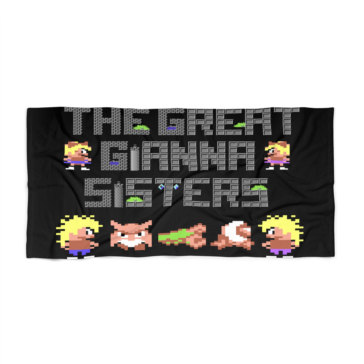 The Great Giana Sisters - Handdoek Printify