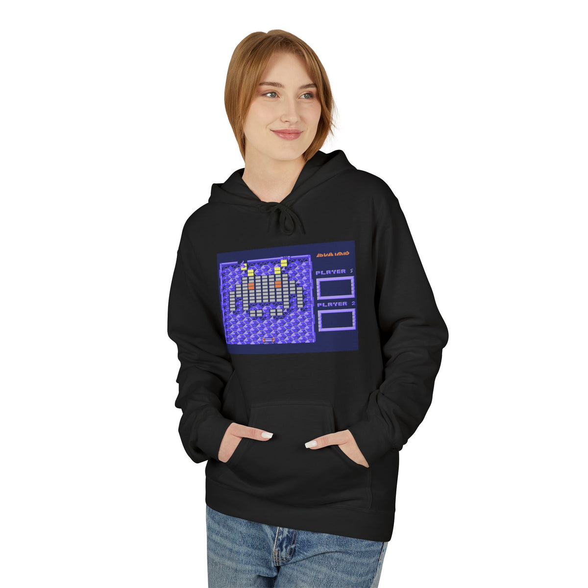 Arkanoid Level Map - Hoodie Printify
