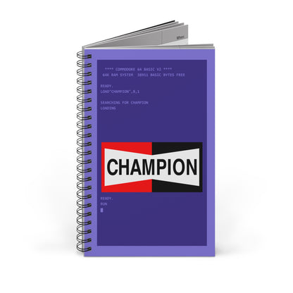Champion - Notitieboek Printify