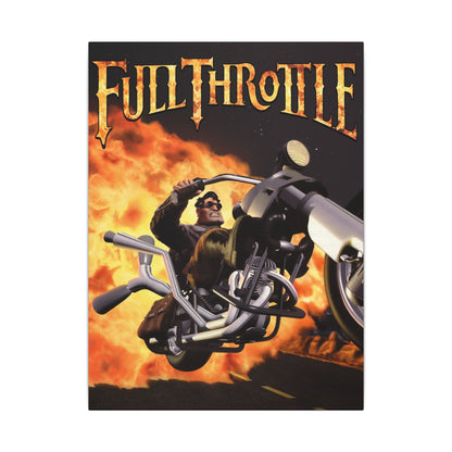 Full Throttle - Canvas Printify