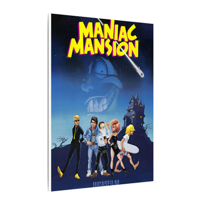 Maniac Mansion (Lucasfilm Games-logo) - Canvas Printify