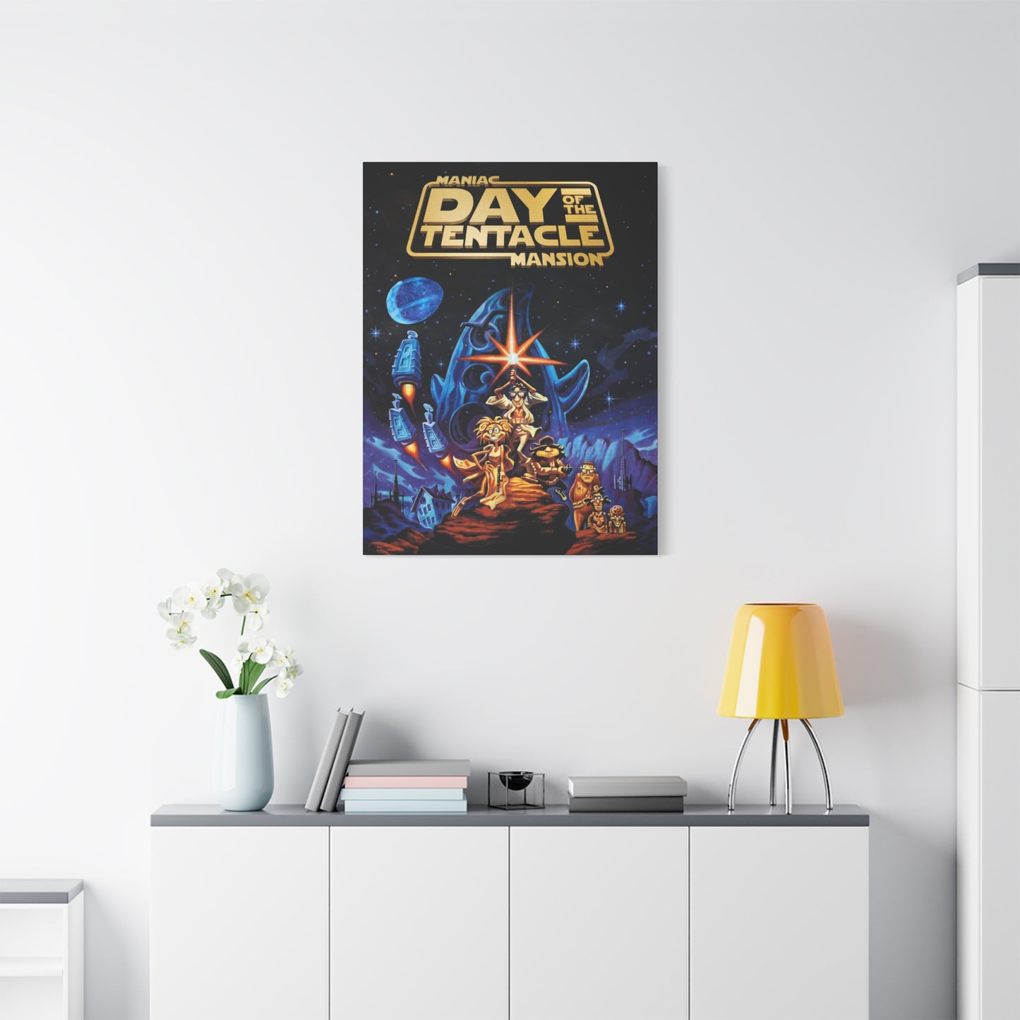 Day of the Tentacle Canvas Star Wars