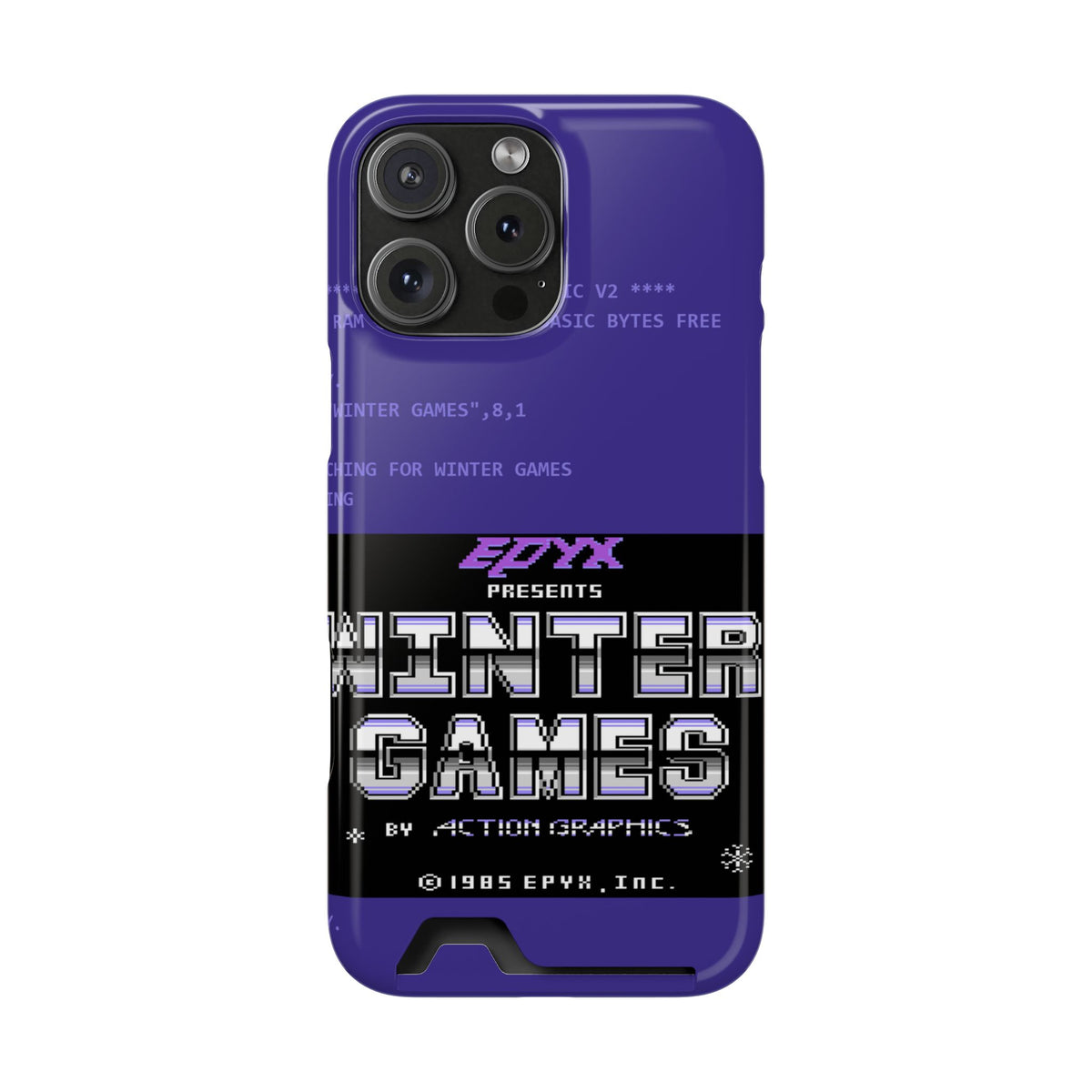 Winter Games - Telefoonhoesje Printify