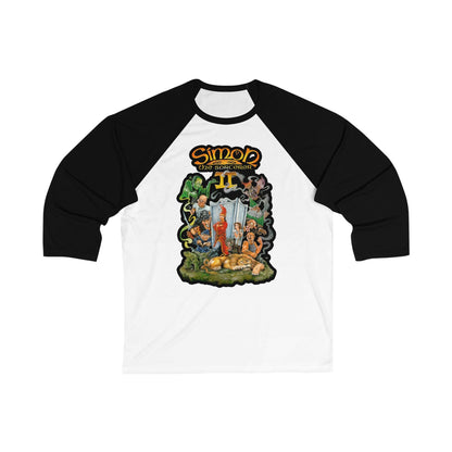 Simon the Sorcerer 2 Unisex 3/4 Sleeve Baseball Tee Printify