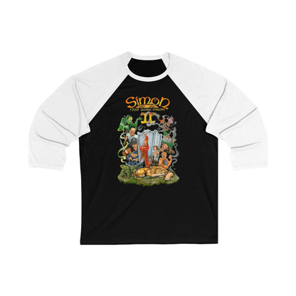 Simon the Sorcerer 2 Unisex 3/4 Sleeve Baseball Tee Printify
