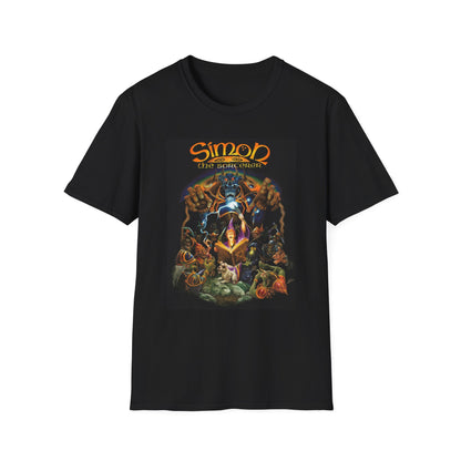 T-Shirt — "Simon the Sorcerer" Retro Fantasy Graphic Tee Printify
