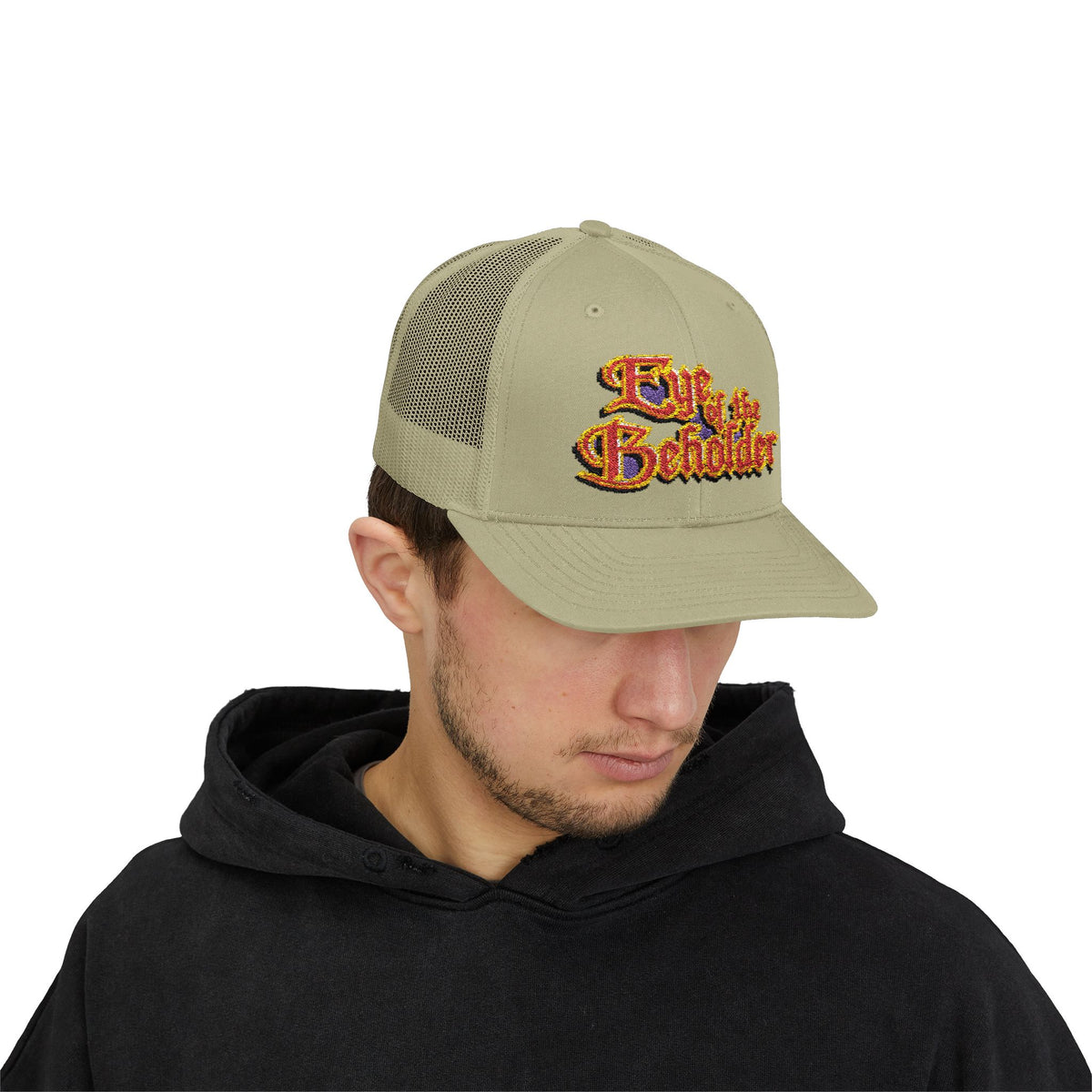 Eye of the Beholder - Snapback Truckerpet Printify