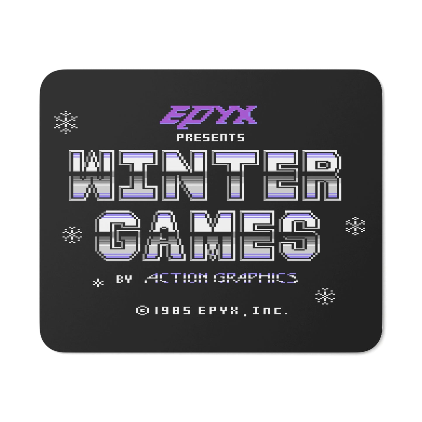 Winter Games Desk Mouse Pad