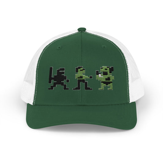 Bruce Lee Characters - Snapback Truckerpet Printify