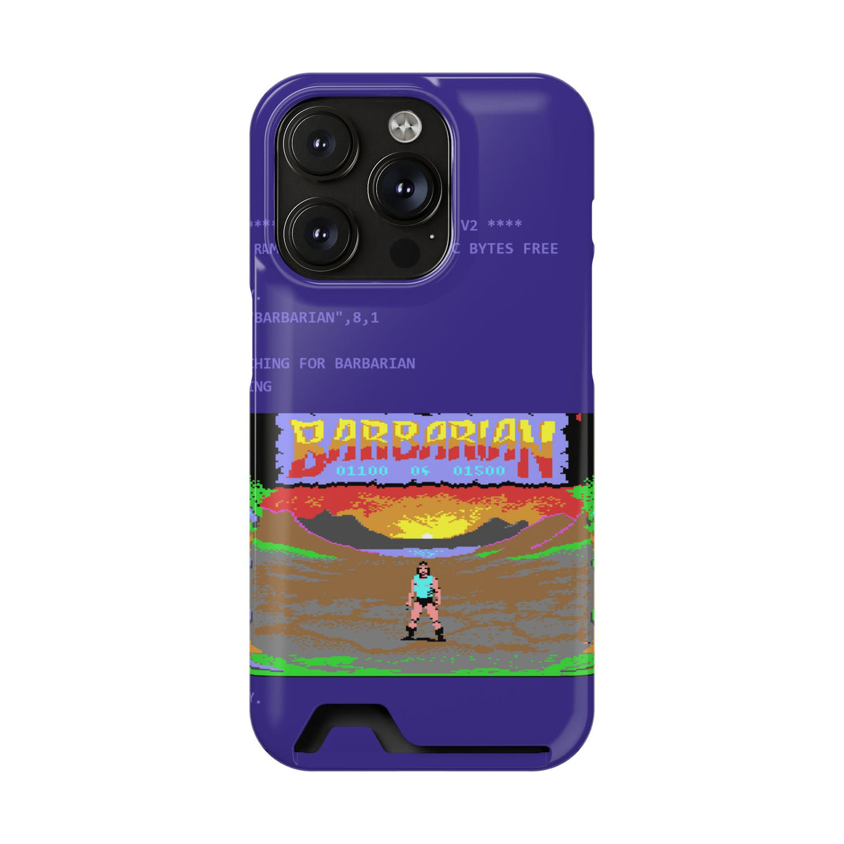 Barbarian - Telefoonhoesje Printify
