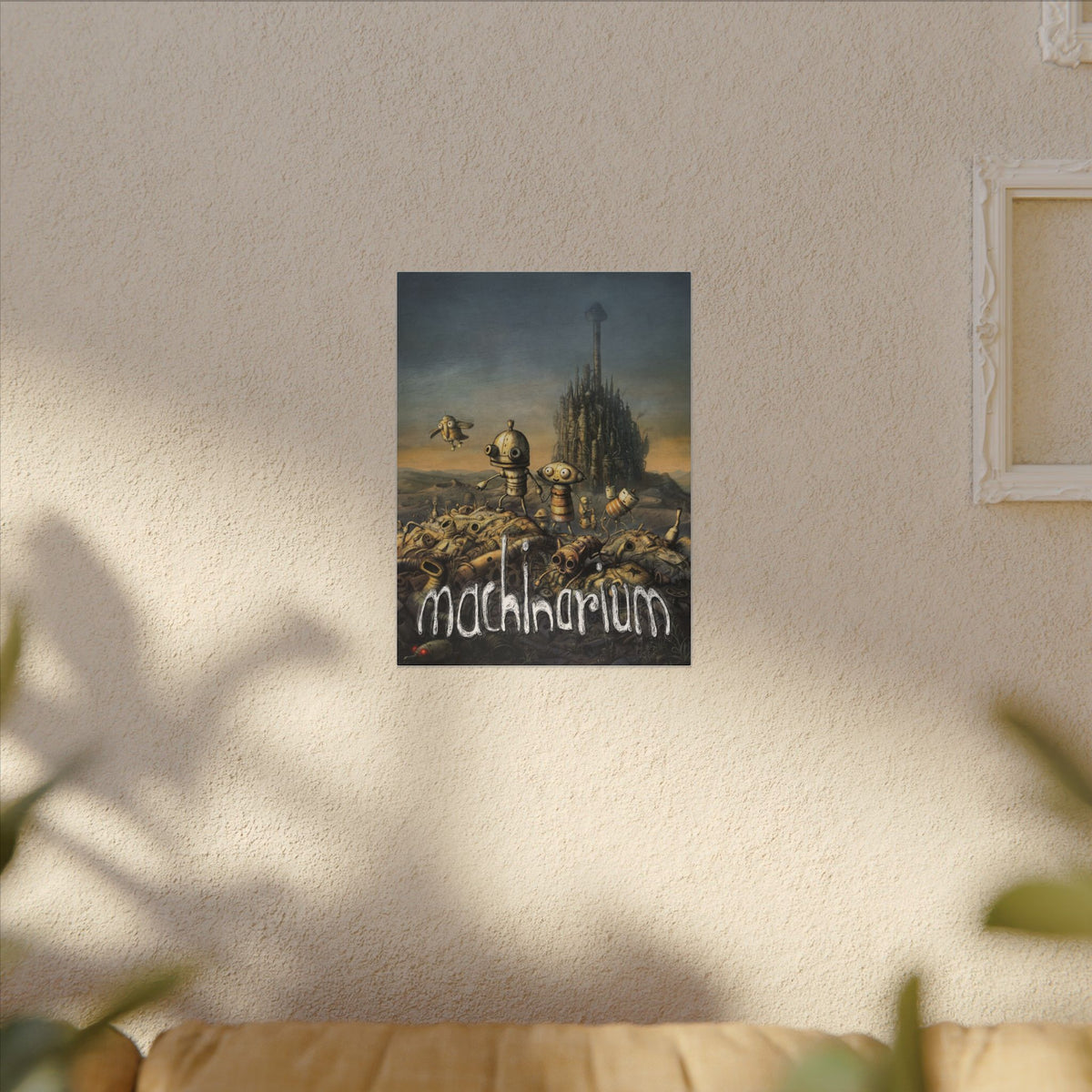 Machinarium (met logo) - Canvas Printify