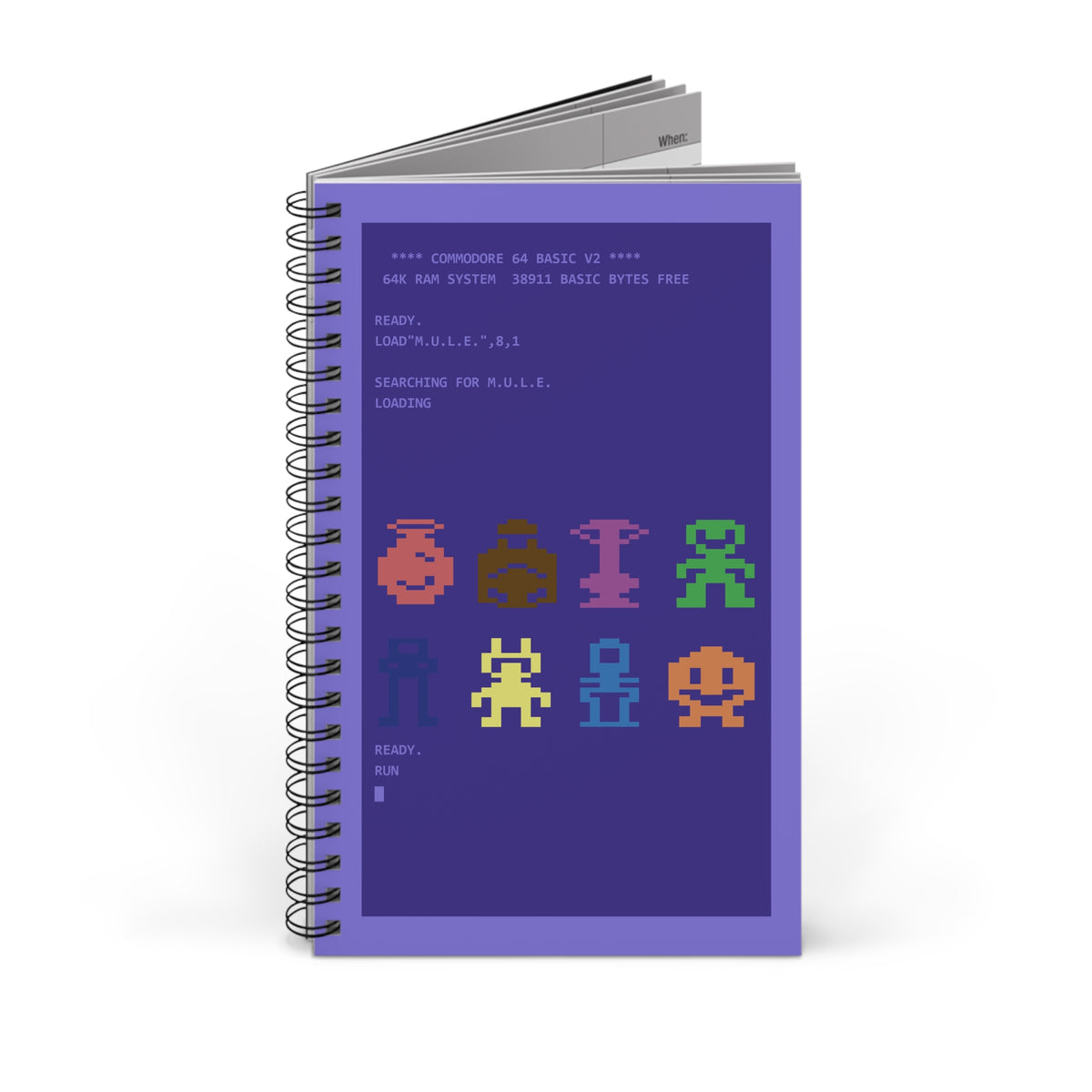 M.U.L.E. - Notitieboek Printify