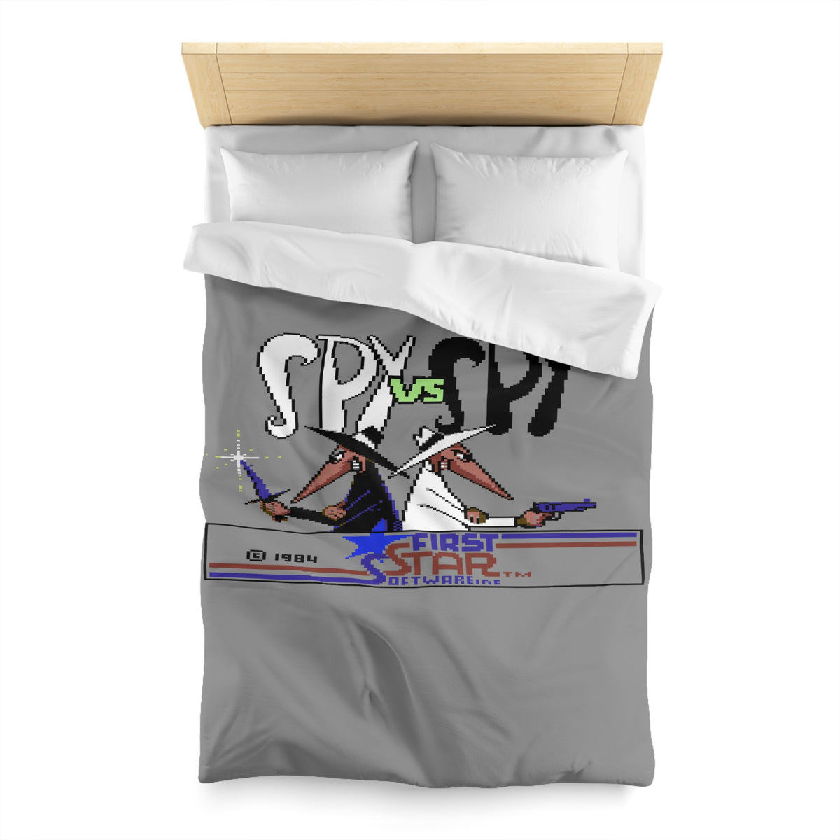 Spy vs Spy - Dekbedovertrek Printify