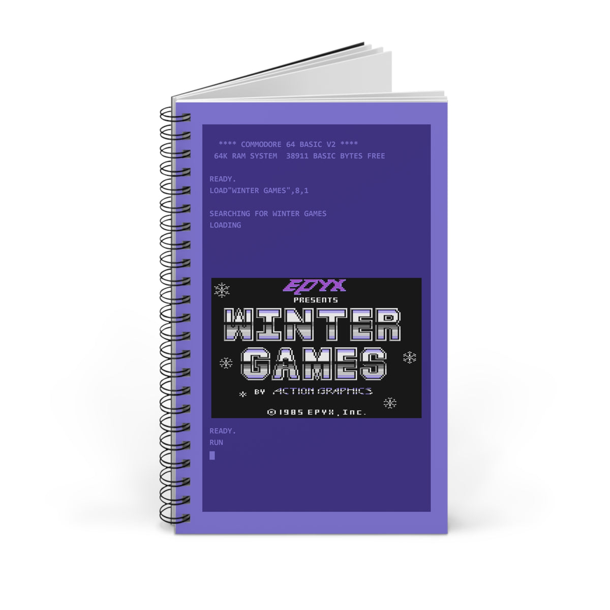 Winter Games - Notitieboek Printify