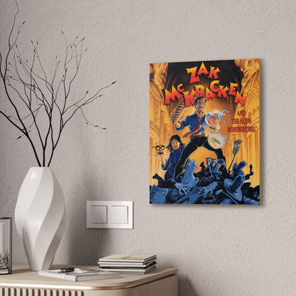 Zak McKracken Poster Canvas