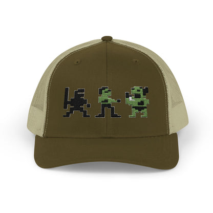 Bruce Lee Characters - Snapback Truckerpet Printify