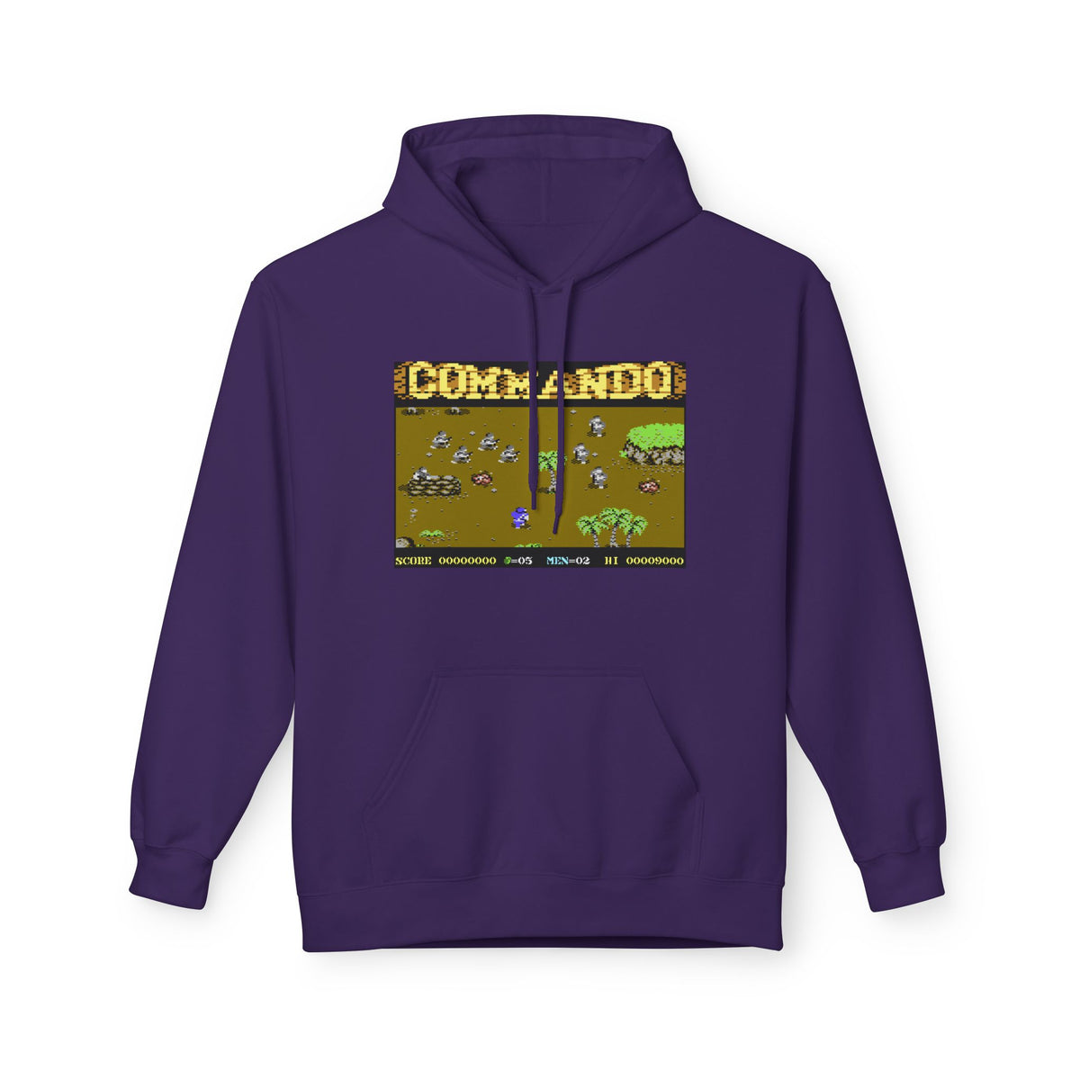Commando - Hoodie Printify