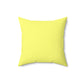 Rambo Spun Polyester Square Pillow